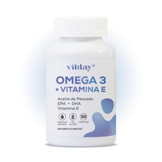 Foto 1 | Foto 1 | Omega 3 Vitday Cardio Energy 180 Cápsulas Blandas
