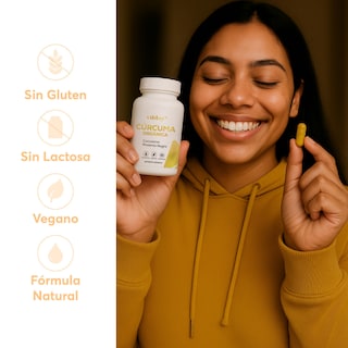 Foto 6 | Foto 6 | Cúrcuma Vitday Vitagold 60 Cápsulas