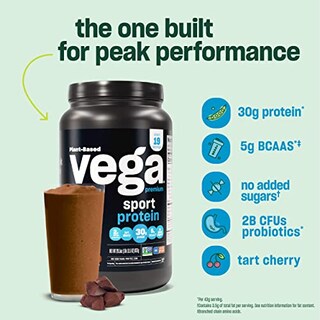 Foto 5 | Foto 5 | Proteína en Polvo Vega Sport Premium Vegan Vainilla 12 Porciones de 45 g C/U - Venta Internacional