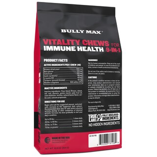 Foto 2 | Foto 2 | Masticables Y Golosinas Multivitamínicas Para Perros Bully Max 9 En 1 75 Soft - Venta Internacional.