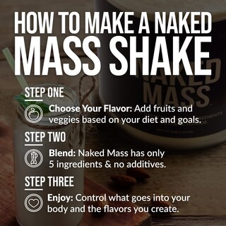 Foto 7 | Foto 7 | Weight Gainer Protein Powder Naked Chocolate Mass Gainer 3.6 Kg - Venta Internacional.