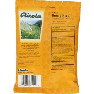 Foto 2 | Foto 2 | Throat Drops Ricola Supresor De La Tos A Base De Hierbas Con Miel 120 - Venta Internacional.