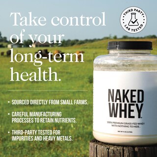 Foto 5 | Foto 5 | Proteína De Suero En Polvo Naked Whey 2 27 Kg 100% De Animales Alimentados Con Pasto Sin Sabor - Venta Internacional.