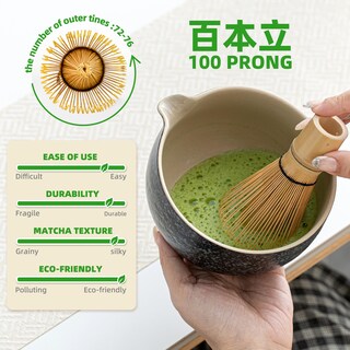 Foto 4 | Foto 4 | Juego De Batidores Para Matcha Teanagoo Color Negro 7 Unidades Para Ceremonia Con Cuenco - Venta Internacional.
