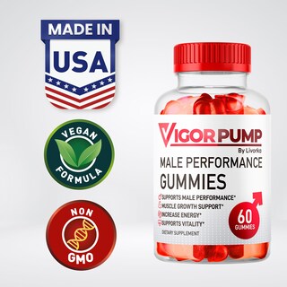 Foto 2 | Foto 2 | Gomitas Masculinas Vigorpump (paquete De 2) 120 Gomitas Para 2 Meses - Venta Internacional.