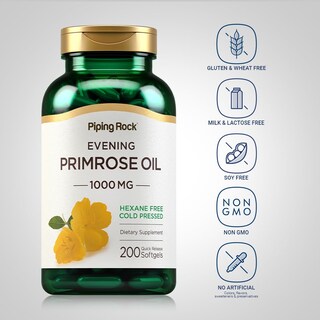 Foto 3 | Foto 3 | Suplemento De Aceite De Onagra Piping Rock 1000 Mg 200 Cápsulas Blandas - Venta Internacional.
