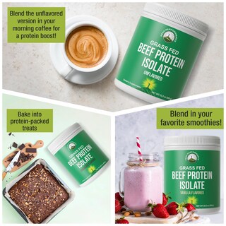 Foto 6 | Foto 6 | Proteína En Polvo Peak Performance Con Sabor A Vainilla De Res Alimentada Con Pasto - Venta Internacional.