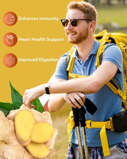 Foto 2 | Foto 2 | Suplemento A Las Cápsulas Orgánicas De Cúrcuma Y Jengibre De Cognitune - Venta Internacional.