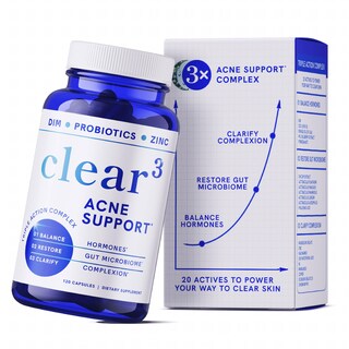 Foto 1 | Foto 1 | Suplemento Para El Acné Smnutrition Clear-3 Con Zinc Dim Y Probióticos - Venta Internacional.