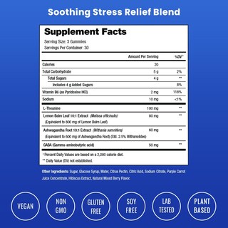 Foto 5 | Foto 5 | Suplemento Nutrachamps Calm Gummies Con 90 Gomitas De Ashwagandha - Venta Internacional.