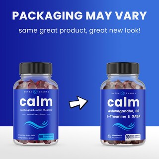Foto 6 | Foto 6 | Suplemento Nutrachamps Calm Gummies Con 90 Gomitas De Ashwagandha - Venta Internacional.