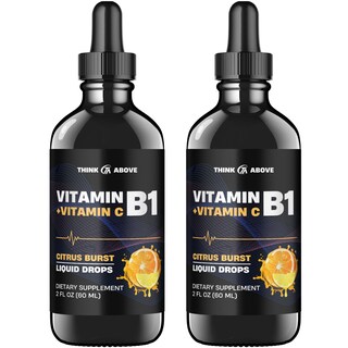 Foto 1 | Foto 1 | Suplemento Think Above De Vitamina B1 Y Vitamina C 60 Ml (paquete De 2) - Venta Internacional.