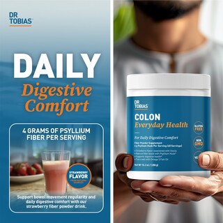 Foto 2 | Foto 2 | Suplemento De Fibra Dr. Tobias Colon Everyday Health Strawberry - Venta Internacional.