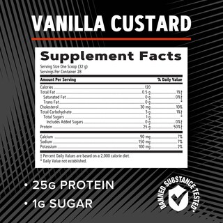Foto 5 | Foto 5 | Crema De Vainilla Whey Protein Gnc Amp Pure Isolate 28 Porciones - Venta Internacional.