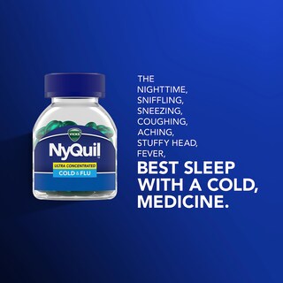 Foto 3 | Foto 3 | Medicine Vicks Nyquil Ultraconcentrado Para Resfríos Y Gripe 48 Liquicaps - Venta Internacional.