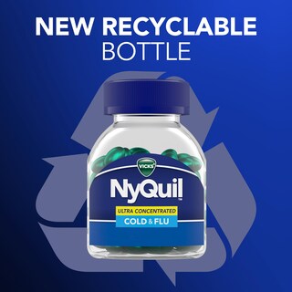 Foto 7 | Foto 7 | Medicine Vicks Nyquil Ultraconcentrado Para Resfríos Y Gripe 48 Liquicaps - Venta Internacional.