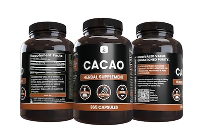 Foto 4 | Foto 4 | Suplemento Pure Original Ingredients Cacao 365 Cápsulas - Venta Internacional.