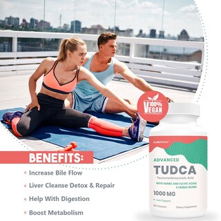 Foto 3 | Foto 3 | Suplementos Konefancy Tudca Liver 1000 Mg Con Cardo Mariano 120 Cápsulas - Venta Internacional.