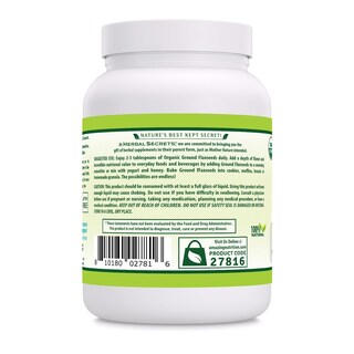 Foto 3 | Foto 3 | Semillas De Lino Molidas Herbal Secrets 907 G Usda Organic - Venta Internacional.