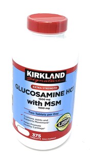 Foto 1 | Foto 1 | Suplemento Kirkland Signature De Glucosamina Hci De 1500 Mg Con Msm - Venta Internacional.