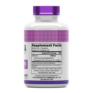 Foto 2 | Foto 2 | Suplemento De Vitaminas Y Equinácea En Cápsulas 1500 Mg 180 Cápsulas - Venta Internacional.
