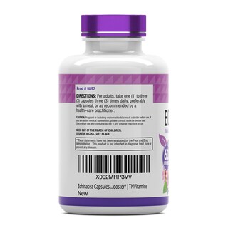 Foto 7 | Foto 7 | Suplemento De Vitaminas Y Equinácea En Cápsulas 1500 Mg 180 Cápsulas - Venta Internacional.