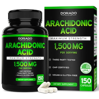 Foto 1 | Foto 1 | Suplemento De Ácido Araquidónico Dorado Nutrition 1500 Mg 150 Cápsulas - Venta Internacional.