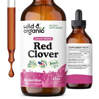 Foto 1 | Foto 1 | Suplemento De Tintura De Trébol Rojo Silvestre Y Orgánico 180 Ml 2 Meses - Venta Internacional.