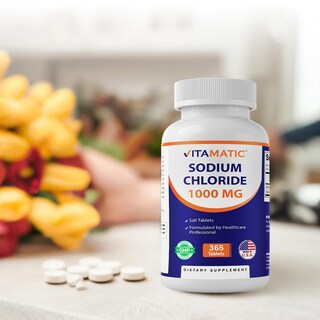 Foto 5 | Foto 5 | Suplemento Vitamático De Cloruro De Sodio 1000 Mg 365 Comprimidos X2 - Venta Internacional.