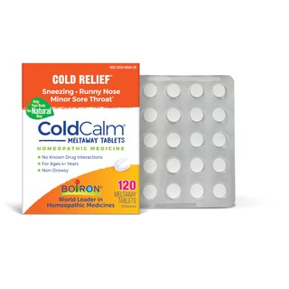 Foto 1 | Foto 1 | Tabletas Boiron Coldcalm Para Aliviar Los Síntomas Del Resfriado Común 120 - Venta Internacional.