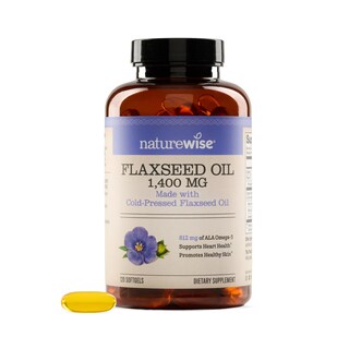 Foto 1 | Foto 1 | Suplemento De Aceite De Linaza Naturewise 1400 Mg De Omega 3 120 Cápsulas Blandas - Venta Internacional.