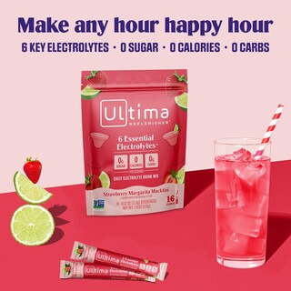 Foto 2 | Foto 2 | Mezcla De Electrolitos En Polvo Ultima Replenisher Strawberry - Venta Internacional.