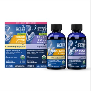 Foto 1 | Foto 1 | Sirope Para La Tos Mommy's Bliss Organic Baby Day/night 50 Ml (paquete De 2) - Venta Internacional.