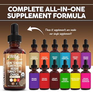 Foto 2 | Foto 2 | Gotas Líquidas Supplement Clean Nutra Multishroom 30 Ml - Venta Internacional.
