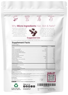 Foto 2 | Foto 2 | Suplemento Con Microingredientes Para Cabello Piel Y Uñas 400 Cápsulas Blandas - Venta Internacional.