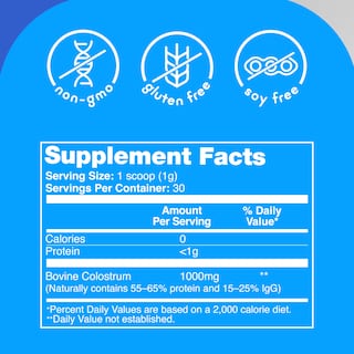 Foto 5 | Foto 5 | Suplemento De Calostro Bovino En Polvo De Zena Nutrition 1000 Mg - Venta Internacional.