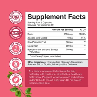 Foto 2 | Foto 2 | Suplemento Natures Craft Extra Strength Saw Palmetto 500 Mg - Venta Internacional.