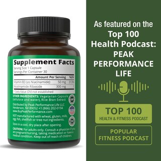 Foto 6 | Foto 6 | Suplemento Peak Performance Nicotinamide Riboside Nr - Venta Internacional.