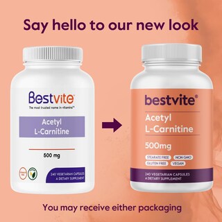 Foto 7 | Foto 7 | Suplemento Bestvite Acetil L-carnitina 500 Mg 240 Cápsulas - Venta Internacional.