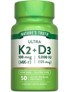 Foto 1 | Foto 1 | Suplemento Del Complejo De Vitamina K2 Mk7 De Nature's Truth 100 Mcg - Venta Internacional.