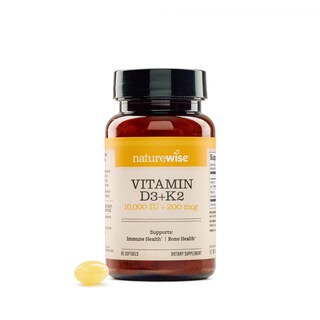 Foto 1 | Foto 1 | Suplemento De Vitamina D3 De Naturewise 10 000 Ui + K2 200 Mcg 90 Cápsulas Blandas - Venta Internacional.