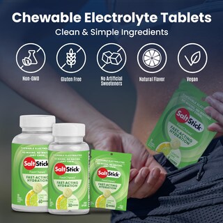 Foto 4 | Foto 4 | Tabletas Masticables Saltstick Electrolyte Fastchews 120 Unidades - Venta Internacional.