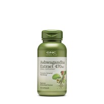 Suplemento De Extracto De Ashwagandha Gnc Herbal Plus 470 Mg X 100 - Venta Internacional.