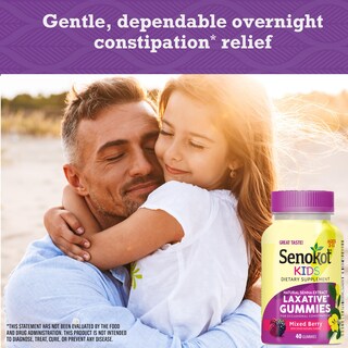 Foto 3 | Foto 3 | Gomitas Laxantes Senokot Kids Mixed Berry Age 2+ 40 Unidades - Venta Internacional.