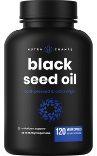 Foto 1 | Foto 1 | Suplemento De Aceite De Semilla De Comino Negro Orgánico Nutrachamps 1400 Mg - Venta Internacional.