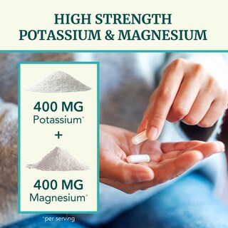 Foto 4 | Foto 4 | Suplemento Nobi Nutrition Potasio Magnesio 400 Mg/400 Mg - Venta Internacional.