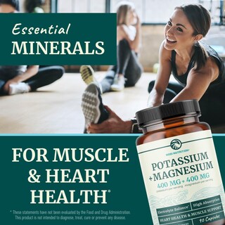 Foto 7 | Foto 7 | Suplemento Nobi Nutrition Potasio Magnesio 400 Mg/400 Mg - Venta Internacional.