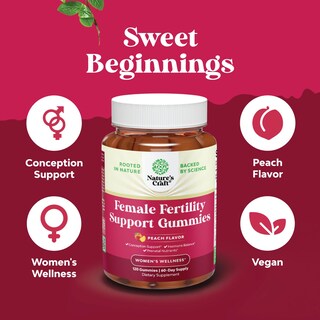 Foto 4 | Foto 4 | Gominolas Fertility Natures Craft Para Mujer Con Mioinositol 60s - Venta Internacional.
