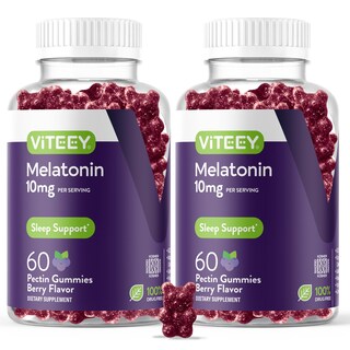 Foto 1 | Foto 1 | Gomitas Para Dormir Viteey Melatonina 10 Mg Para Adultos Y Adolescentes - Venta Internacional.