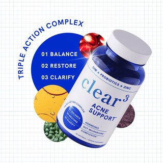 Foto 7 | Foto 7 | Suplemento Smnutrition Clear Skin Acne Con Zinc Dim Y Probióticos - Venta Internacional.